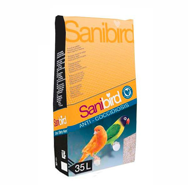 Sanibird – Neutralizador de Olores para Jaulas de Aves, Antibacteriano Natural | 5L y 35L