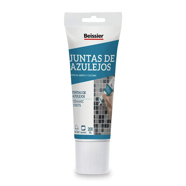 Pasta para Juntas de Azulejos – Resistente al Agua y Antimoho – Acabado Blanco – Baños y Cocinas