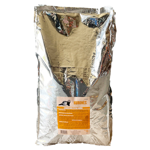 Pienso para Hurones 4 kg – Alimento Completo Rico en Proteínas y Grasas Saludables