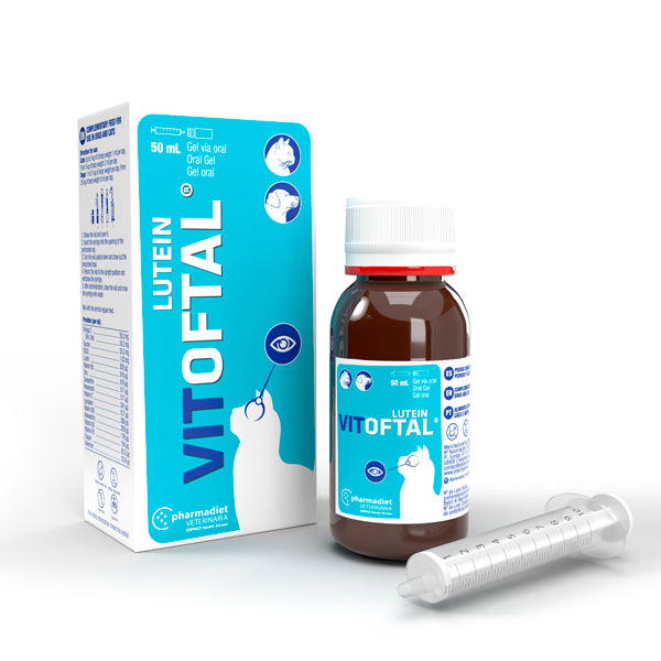 Pharmadiet Vitoftal Lutein Gel 50 ml – Gel Ocular con Luteína Hidratante y Protector