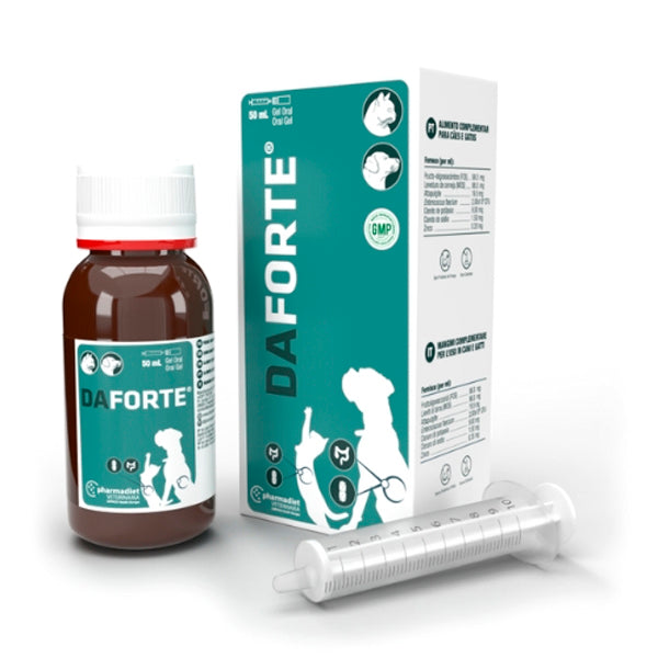 Pharmadiet Daforte – Suplemento Inmunológico Natural para Perros y Gatos – Refuerza las Defensas, Formato Líquido