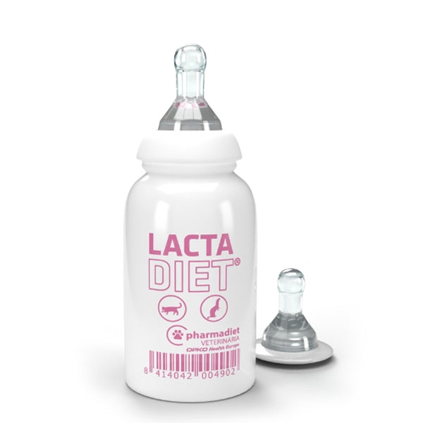 Pharmadiet Biberón Lactadiet para Gatos – Con Tetina Especial para Gatitos Recién Nacidos