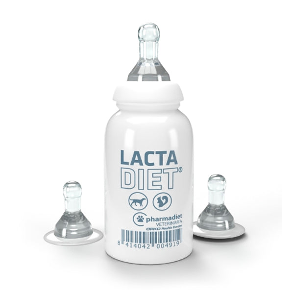 Pharmadiet Biberón Lactadiet para Perros – Con Tetinas Especiales para Cachorros