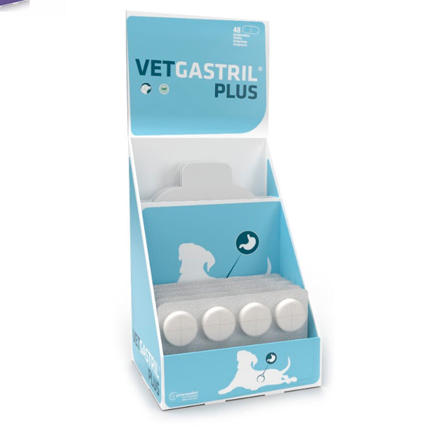 Pharmadiet Vetgastril Plus 48 Comprimidos – Protección y Alivio Gastrointestinal para Perros y Gatos