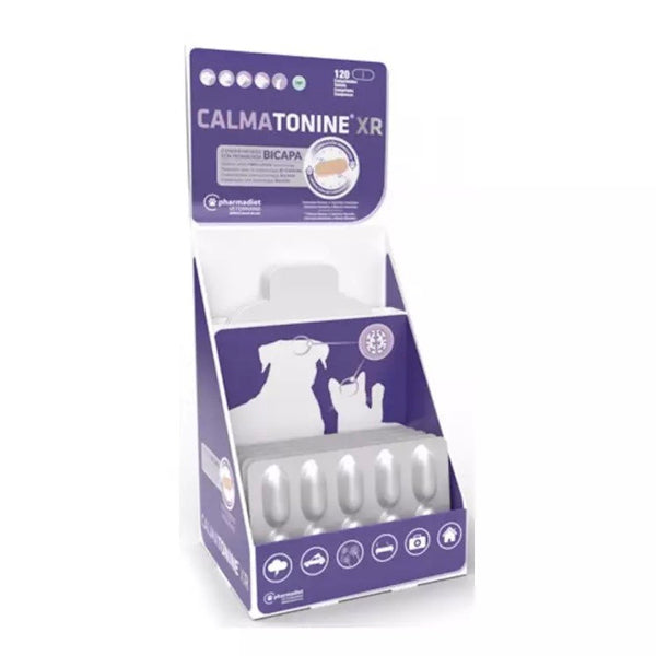 Pharmadiet Calmatonine Bicapa – Suplemento Natural Antiestrés y Regulador del Sueño (120 Comprimidos)