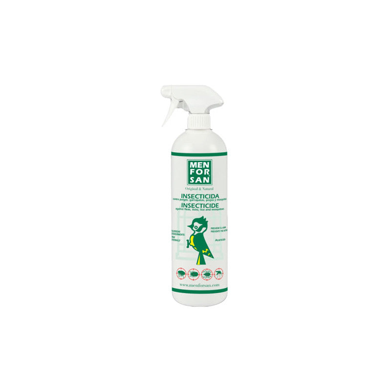 Menforsan Antiparasitario Externo para Aves – Insecticida y Acaricida Líquido para Canarios, Periquitos y Pájaros Exóticos (250 ml / 750 ml)