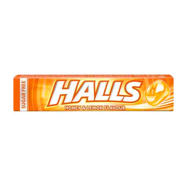 Halls Miel y Limón sin azúcar – Caramelos Refrescantes
