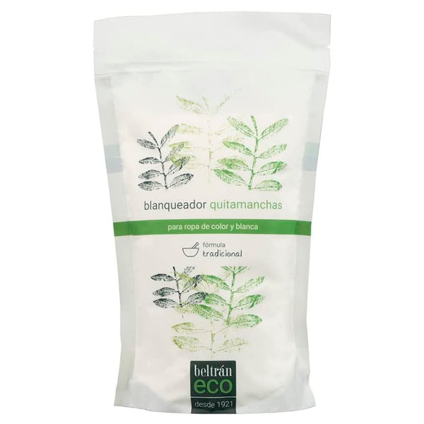 Beltrán ECO Blanqueador Quitamanchas 1Kg – Oxígeno Activo, Sin Lejía, Apto para Ropa Blanca y de Color