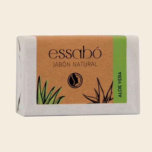 Jabón Natural Aloe Vera Essabó 100g | Regenerador, Vegano, Piel Sensible