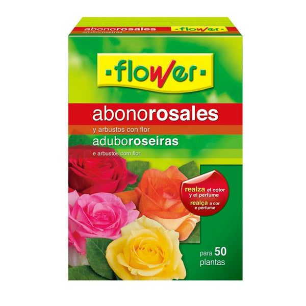 Flower Abono Rosales 1 Kg – Floración Potente y Rosas con Más Color y Aroma