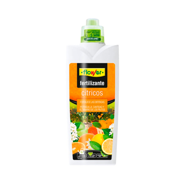Flower Abono Líquido Cítricos 1L – Especial para Naranjos, Limoneros y Kumquat en Maceta