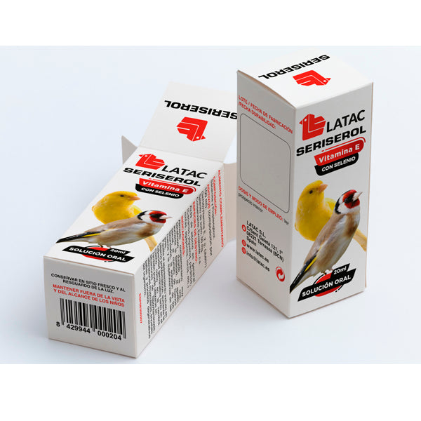 Latac Seriserol – Fertilidad y Vitalidad para Aves (20 o 150 ml)