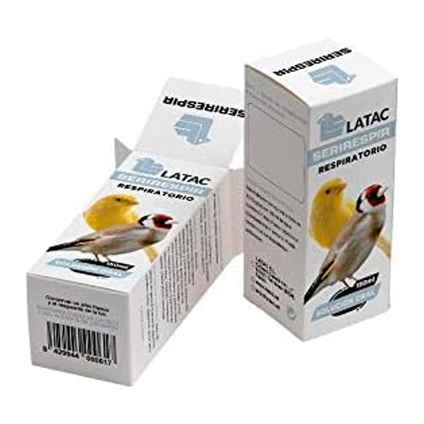 Latac Serirespir 20 ml – Tratamiento para Infecciones Respiratorias en Aves