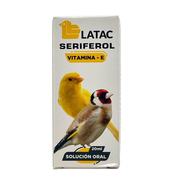 Latac Seriferol Vitamina E – Estimulante para Reproducción de Aves (20 y 150 ml)