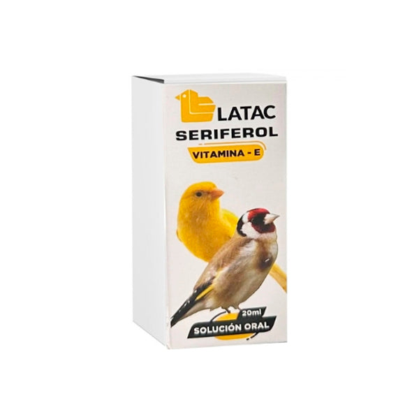 Latac Seriferol Vitamina E – Estimulante para Reproducción de Aves (20 y 150 ml)