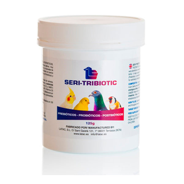 Latac Seri-Tribiotic 125 gr – Prebiótico, Probiótico y Postbiótico para Mascotas