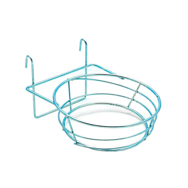 Portanido Interior Metálico Redondo – Para Canarios y Aves Pequeñas (Ø 10,5 cm)