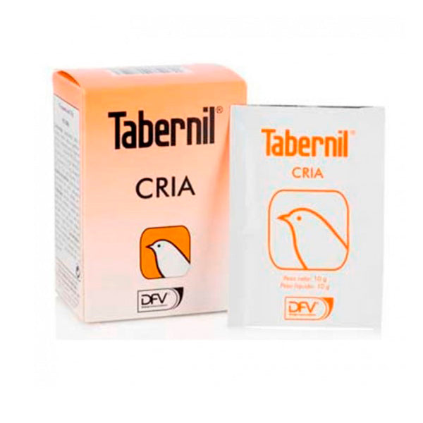 Tabernil Cría – Suplemento Nutricional en Polvo para Aves (10 Sobres de 10 g)