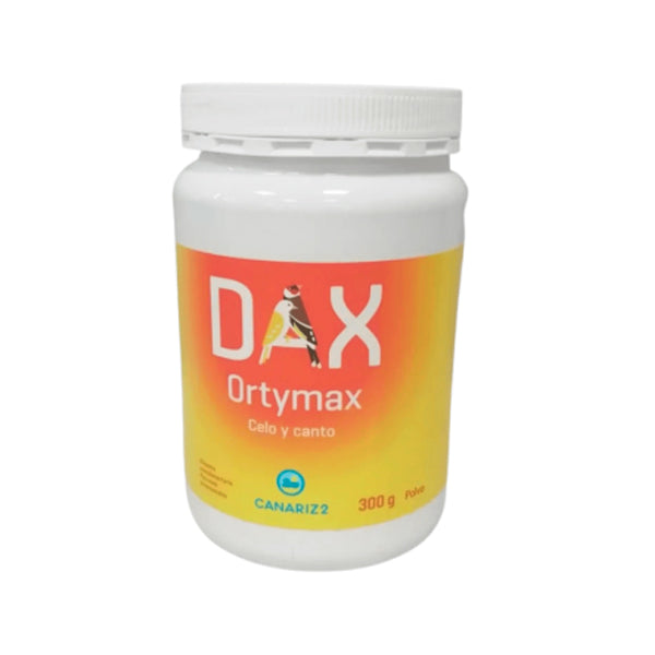 CANARIZ Dax Ortimax 300 g – Extracto de Ortiga en Polvo para Pájaros, Potenciador de Celo y Canto