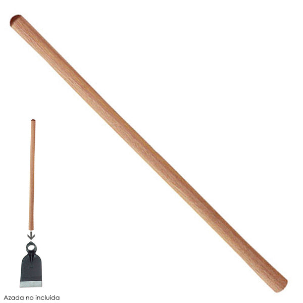 Mango de Madera para Azada 900x30 mm – Resistente y Ergonómico para Construcción y Jardinería
