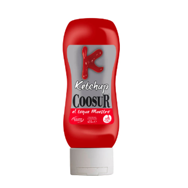 Ketchup Coosur 450g – Salsa de Tomate de Alta Calidad con Sabor Dulce y Especiado