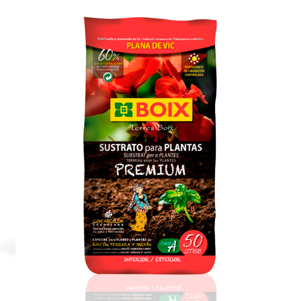 Boix Sustrato para Plantas Premium – Nutrición y soporte óptimos