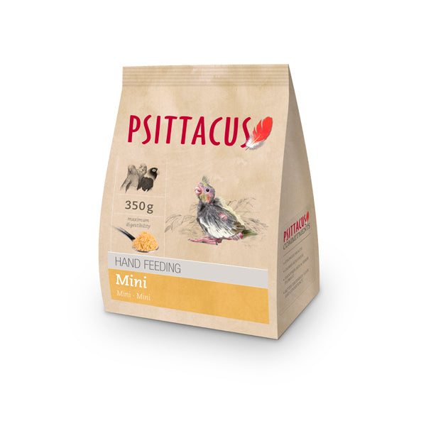 Psittacus Papilla Mini – Papilla para Crías de Aves Pequeñas – Alimentación Completa y Equilibrada – 350 g, 1 kg y 5 kg