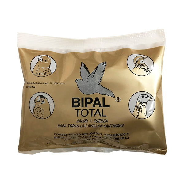 Bipal Total 500g – Grit Vitaminado con Probióticos, Vitaminas y Minerales para Aves en Cautividad