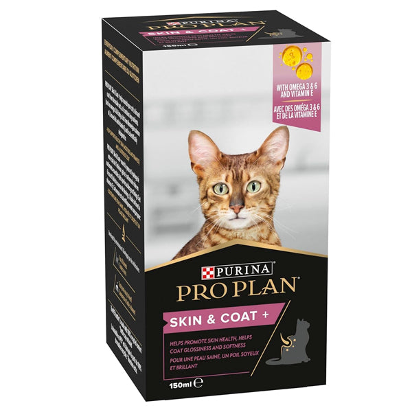 Purina Pro Plan Suplemento Skin & Coat para Gatos – 150 ml