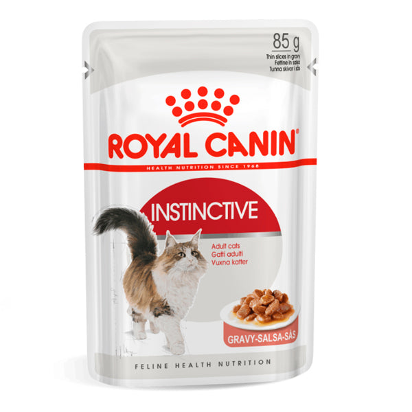 Royal Canin Instinctive en Salsa – Alimentación Húmeda para Gatos Adultos